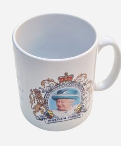 Tazón Inglés sin sello Platinum Jubilee Queen Elizabeth -2022