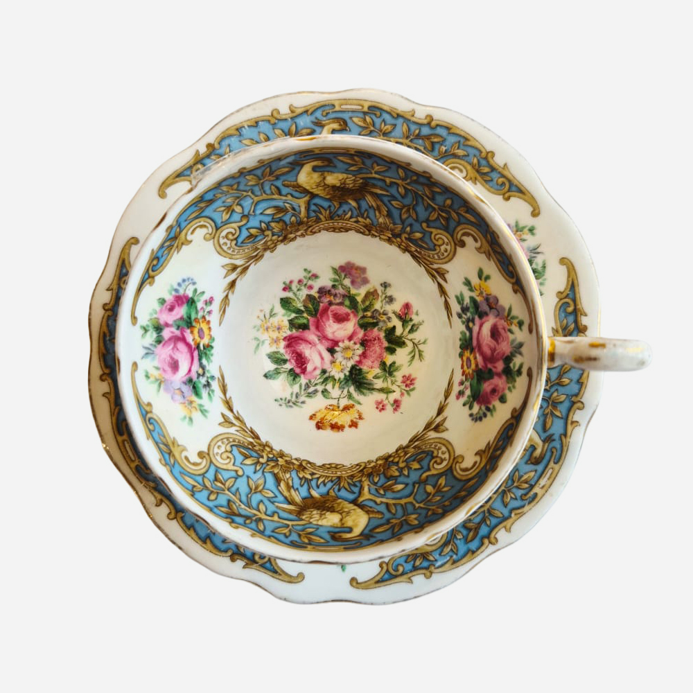 Trío de Té Inglés Victoriano Foley Montrose - Imagen 2