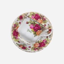 Alternative view of Dúo de Té Inglés Royal Albert Old Country Roses