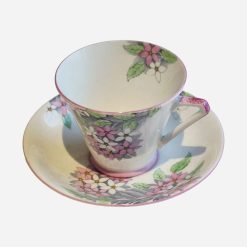 Dúo de Té Inglés Art Nouveau Bell China