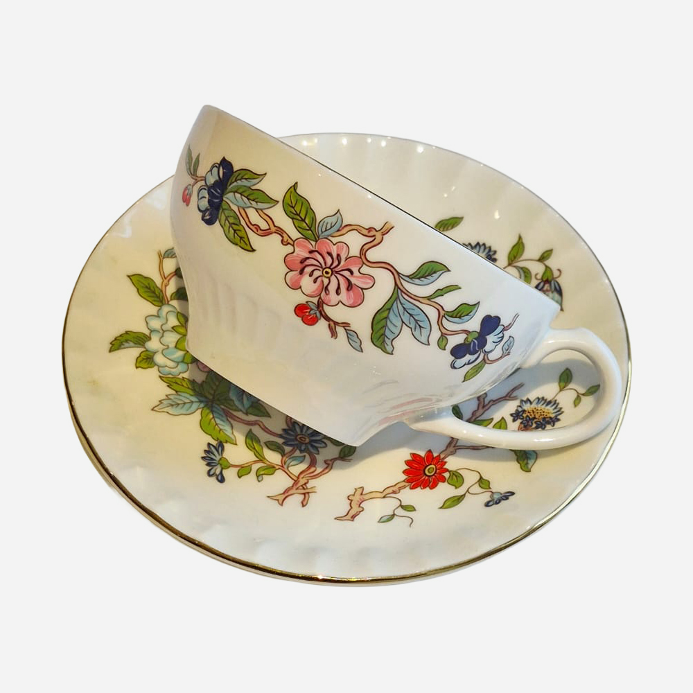 Dúo de Té Inglés Aynsley Pembroke - Imagen 2