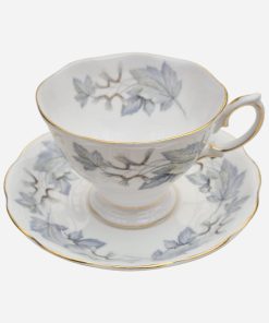 Dúo de Té Inglés Royal Albert Silver Maple