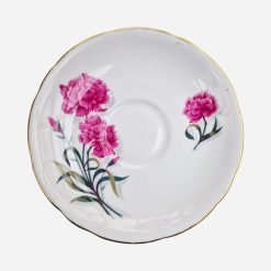 Platillos de Té Inglés Royal Stafford Carnation