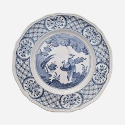 Plato Decorativo Inglés Old Chelsea Furnivals