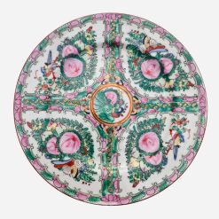 Plato Famille Rose Pender Peony