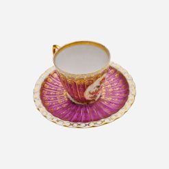 Alternative view of Taza de Café Porcelana Francesa Siglo XIX