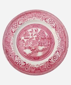 Plato de Pan Inglés Washington Old Willow Pink
