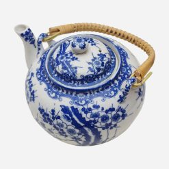 Tetera Porcelana Japonesa Tokusai Blue & White