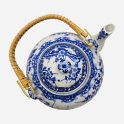 Tetera Porcelana Japonesa Tokusai Blue & White - Imagen 2