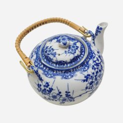 Tetera Porcelana Japonesa Tokusai Blue & White - Imagen 3